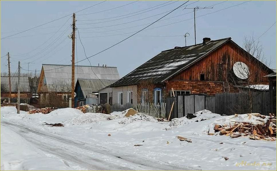 Базы отдыха Тугулым Свердловская область