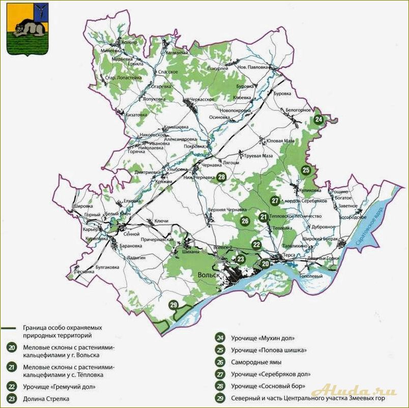 Изучаем интересные места Вольского района в Саратовской области