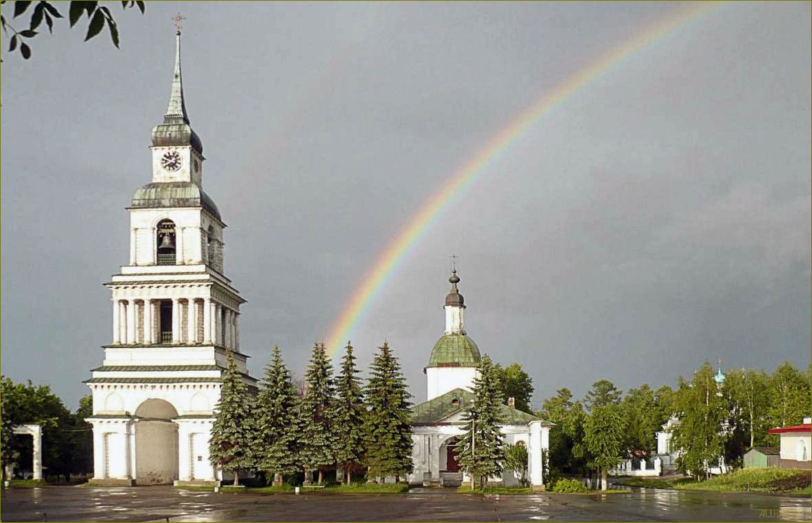 Удивительные достопримечательности и культурное наследие города Слободской, расположенного в Кировской области