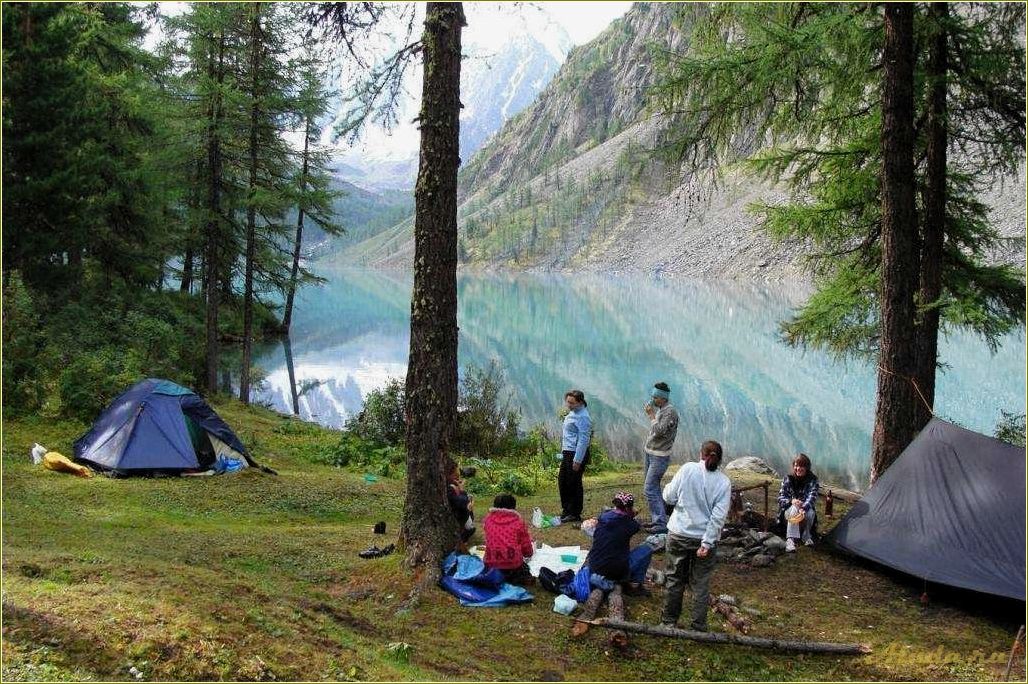 Отдых в палатке в Тюменской области