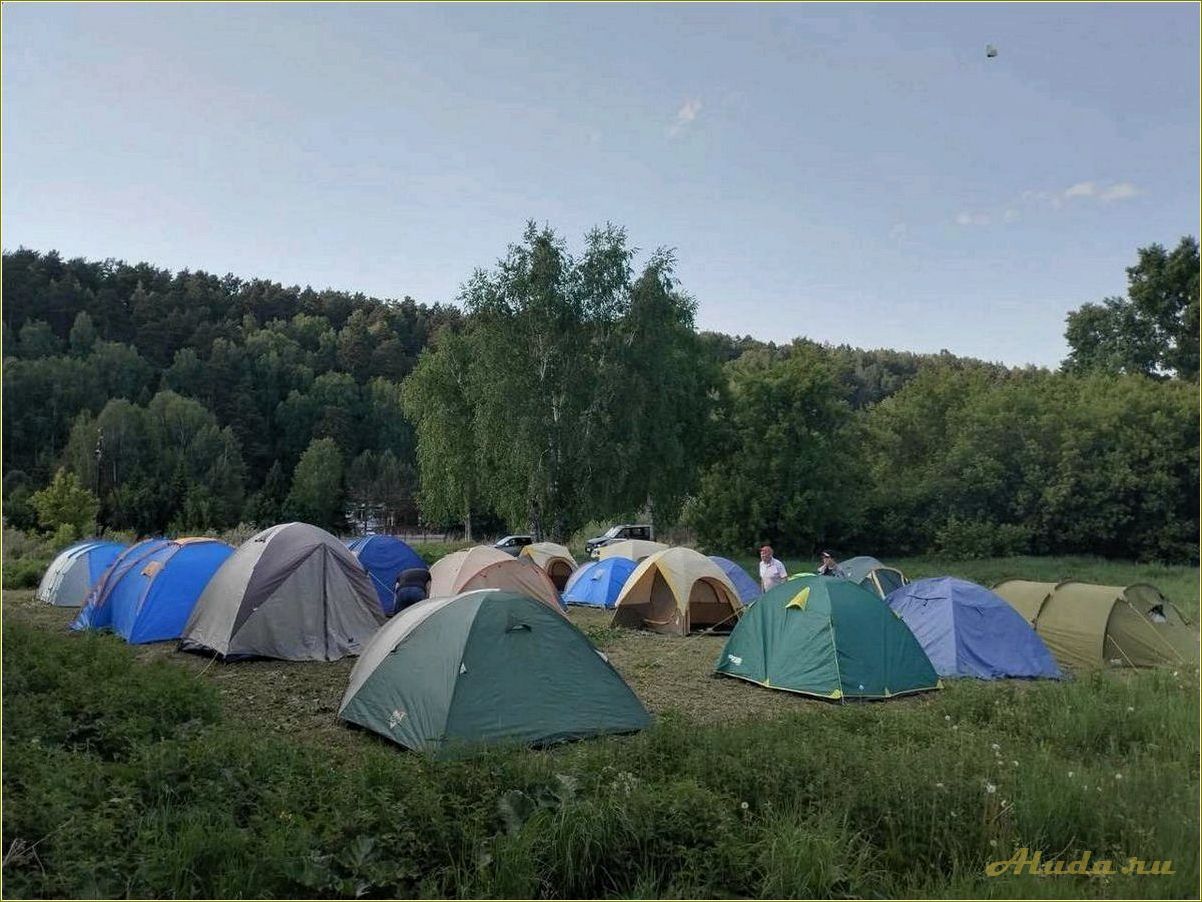 Отдых в палатке Томская область