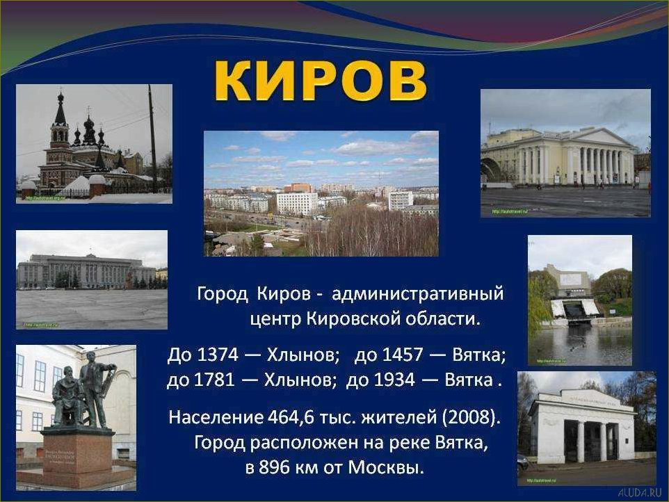 Путешествие в историю и красоту Кировской области — узнайте все о главных достопримечательностях и привлекательных местах региона