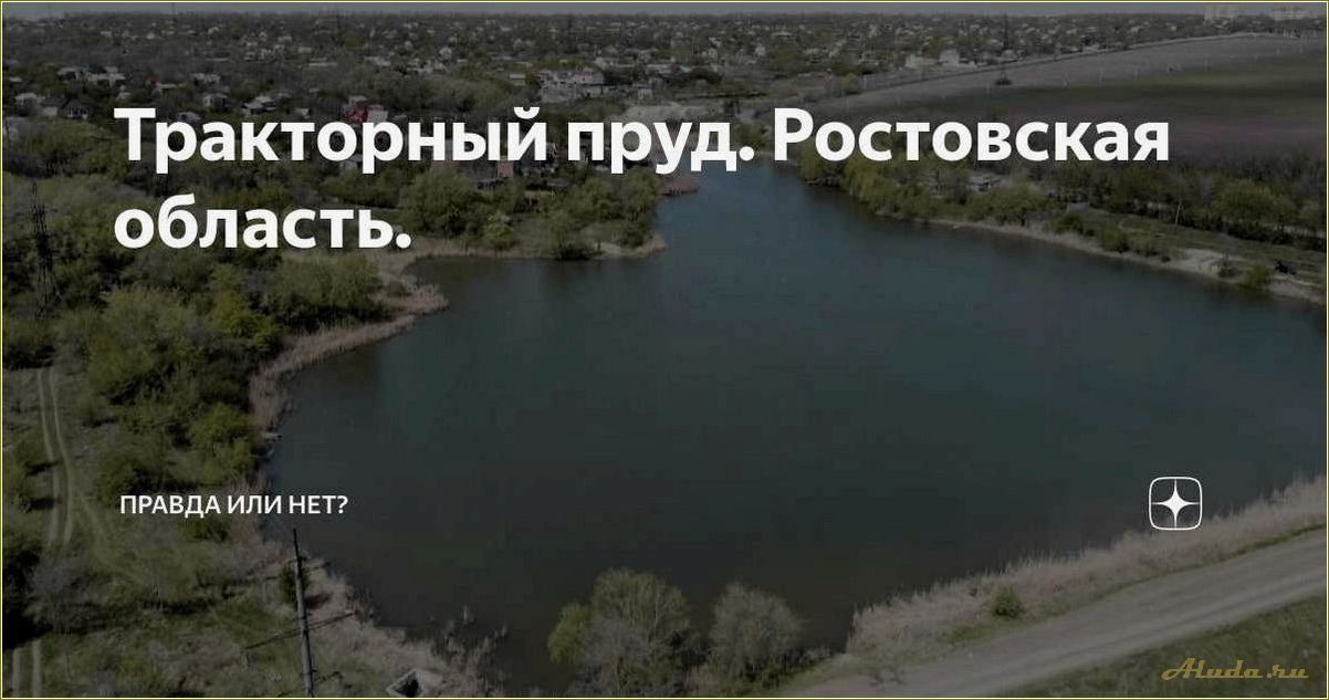 (дарьевский, пруд, идеальное, место, отдыха) Дарьевский пруд — идеальное место для отдыха и развлечений в Ростовской области