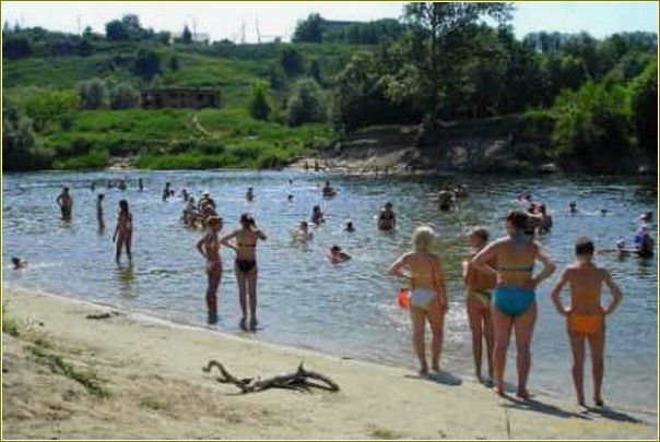 (отдых, берегу, реки, тамбовской, области) Отдых на берегу реки в Тамбовской области
