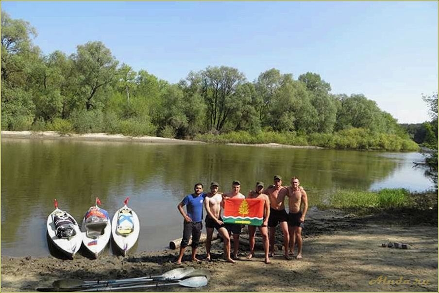 Отдых на Вороне в Тамбовской области с палатками