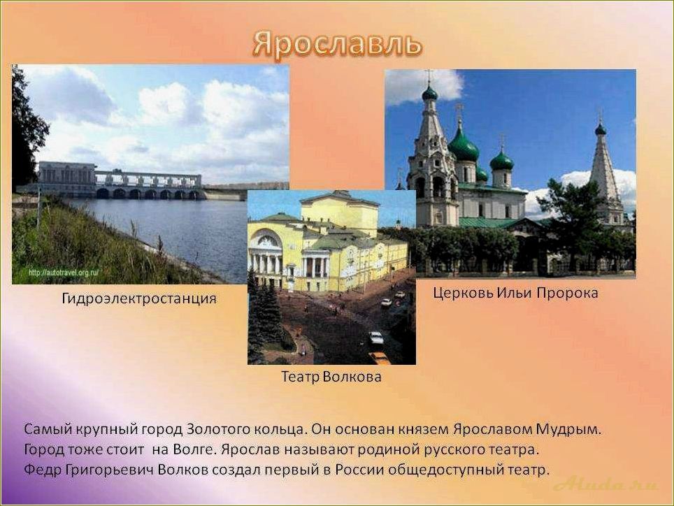(достопримечательности, ярославля, ярославской, области, фото) Достопримечательности Ярославля и Ярославской области: фото с описанием
