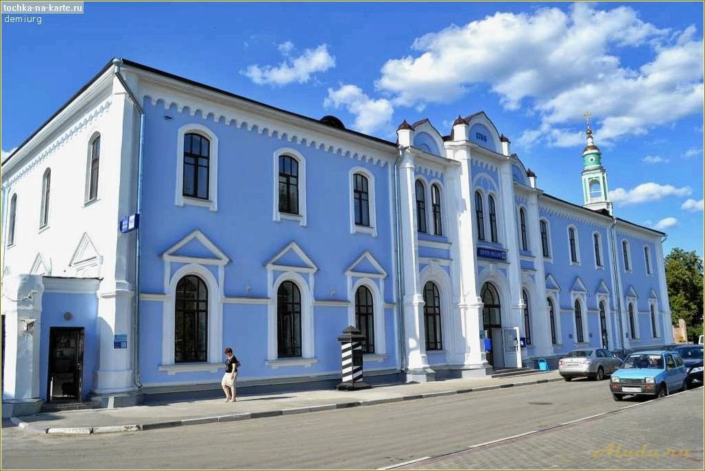 Культурные достопримечательности Тамбовской области
