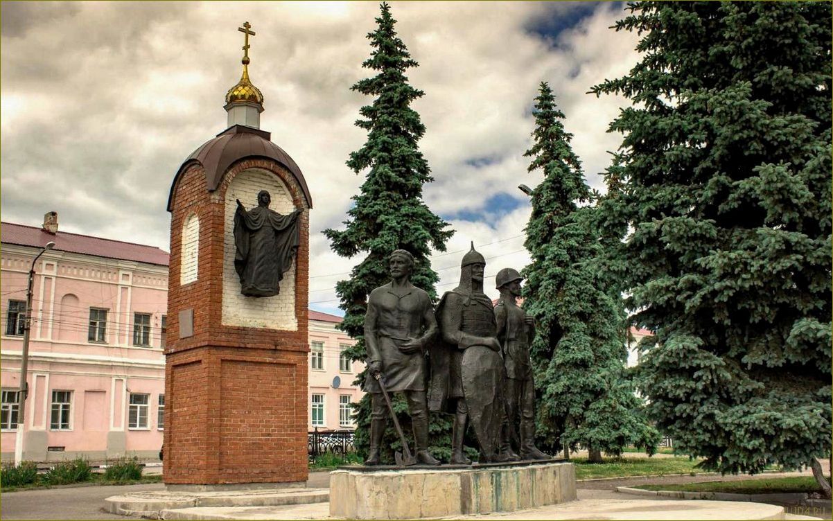 Узнайте о самых впечатляющих и удивительных достопримечательностях города Ельца Липецкой области 