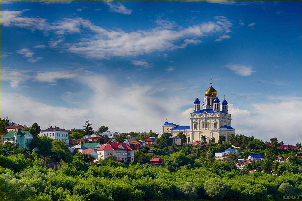 Узнайте о самых впечатляющих и удивительных достопримечательностях города Ельца Липецкой области 