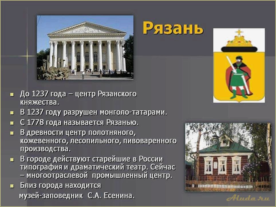 Удивительные достопримечательности Рязани и Рязанской области, которые не оставят вас равнодушными