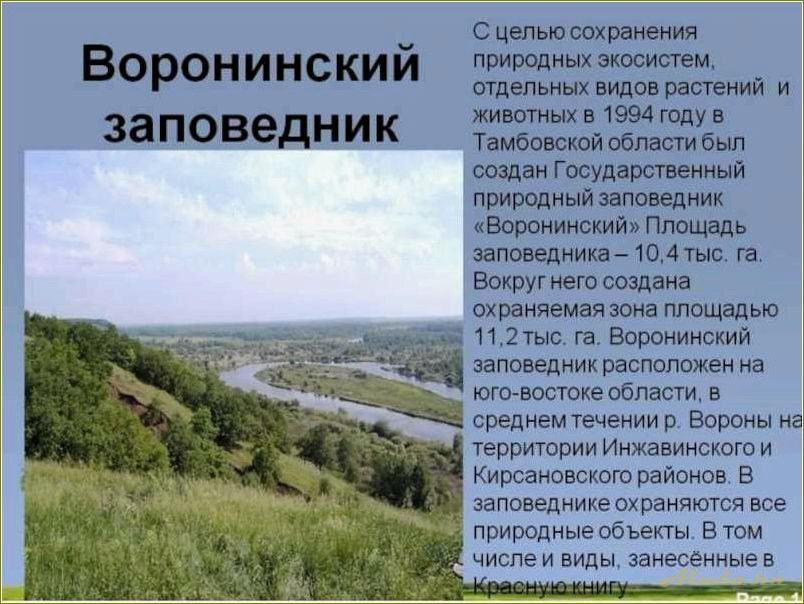 Достопримечательности Тамбовской области: куда стоит сходить