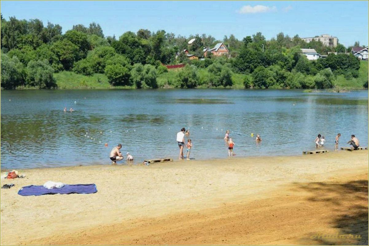 Отдых на голубой воде в Тульской области