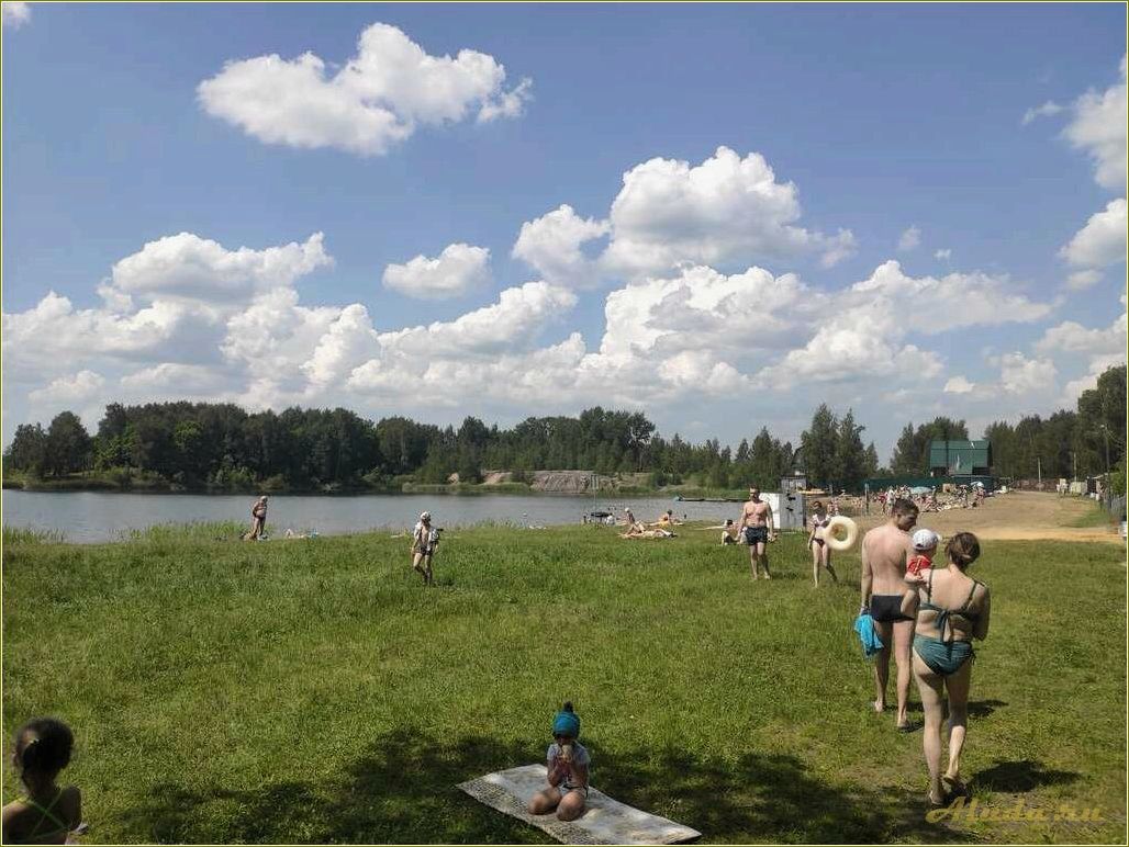 Отдых на голубой воде в Тульской области