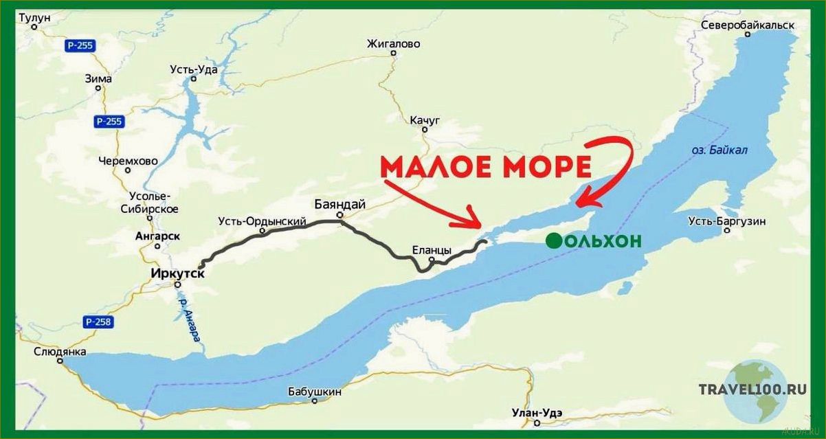 Отдых на Малом море Иркутской области — лучшие пляжи, курорты и развлечения для всей семьи