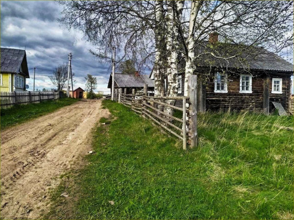 Отдых в прекрасном селе Вологодской области — наслаждайтесь природой, историей и гостеприимством местных жителей