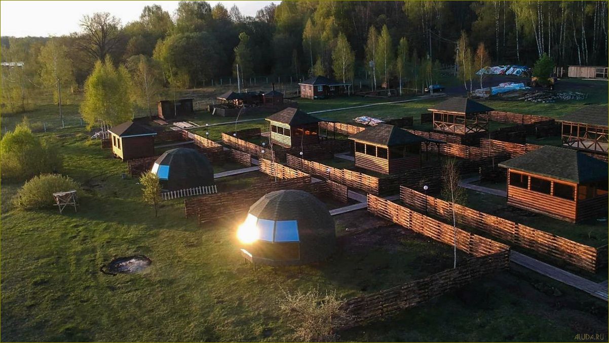 Уникальная база отдыха на стыке Курская и Белгородская области — насладитесь идеальным отдыхом