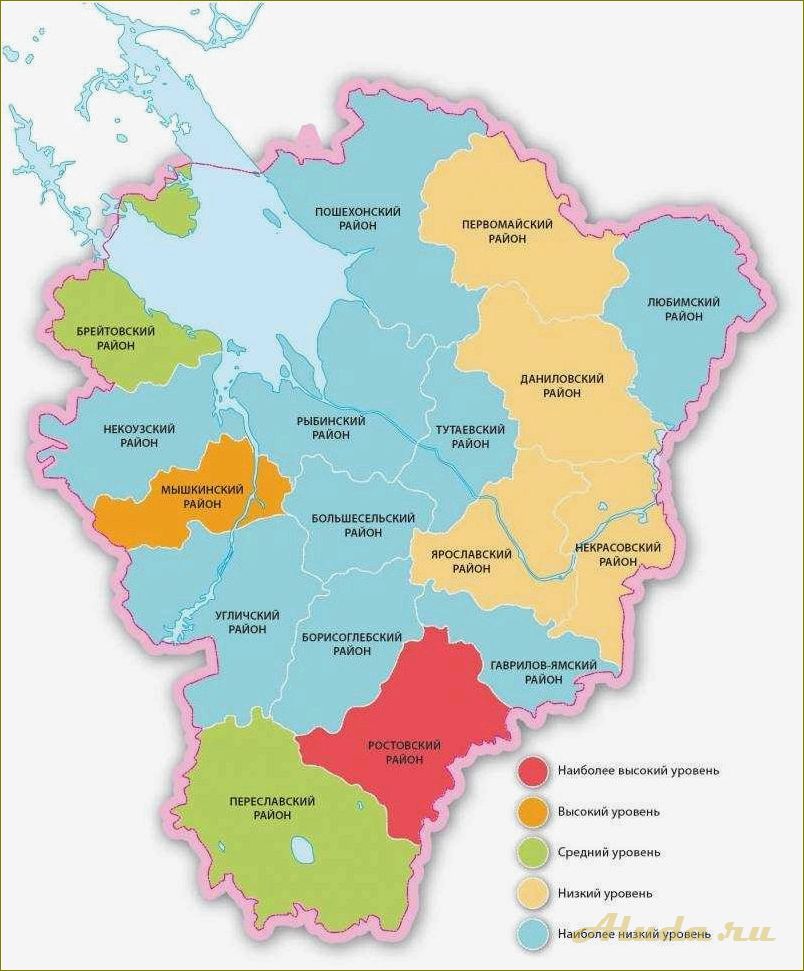 (карта, туризма, ярославской, области) Карта туризма Ярославской области