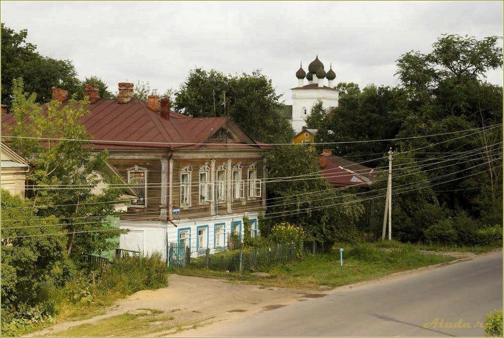 Кашин Ярославская область достопримечательности