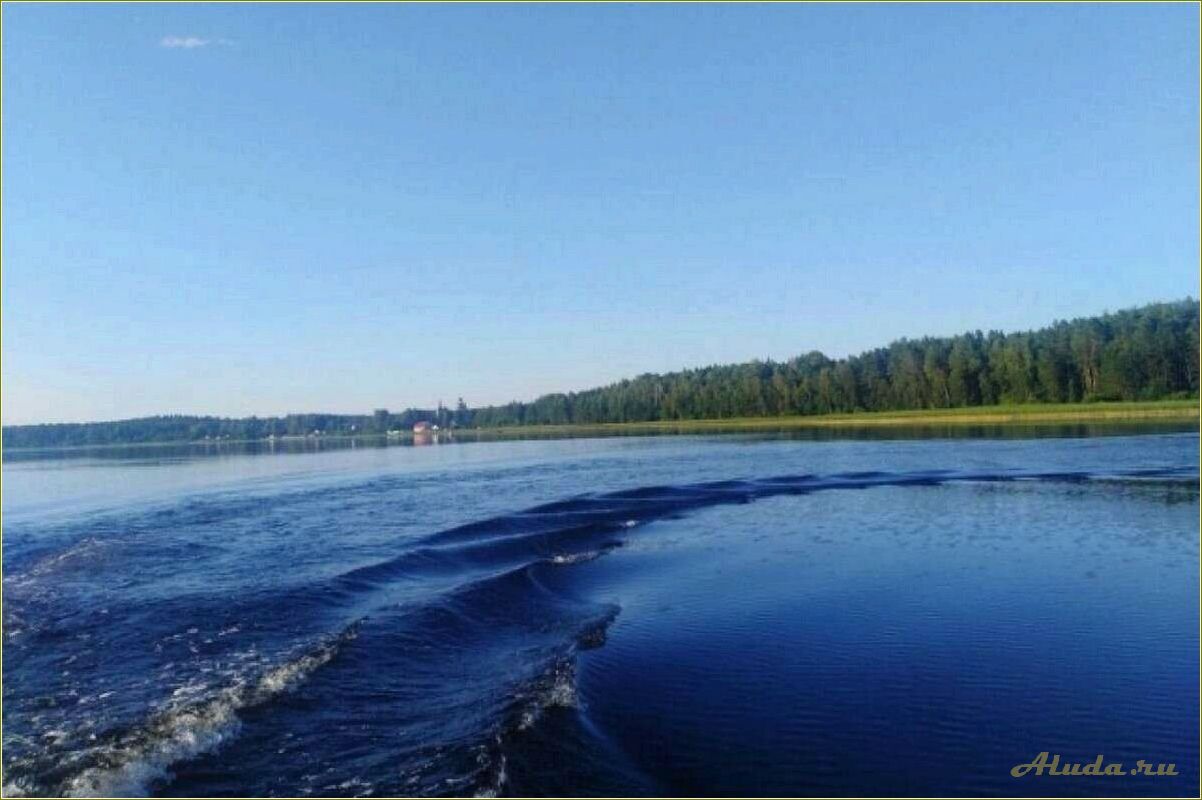 Отдых на водоемах Тверской области