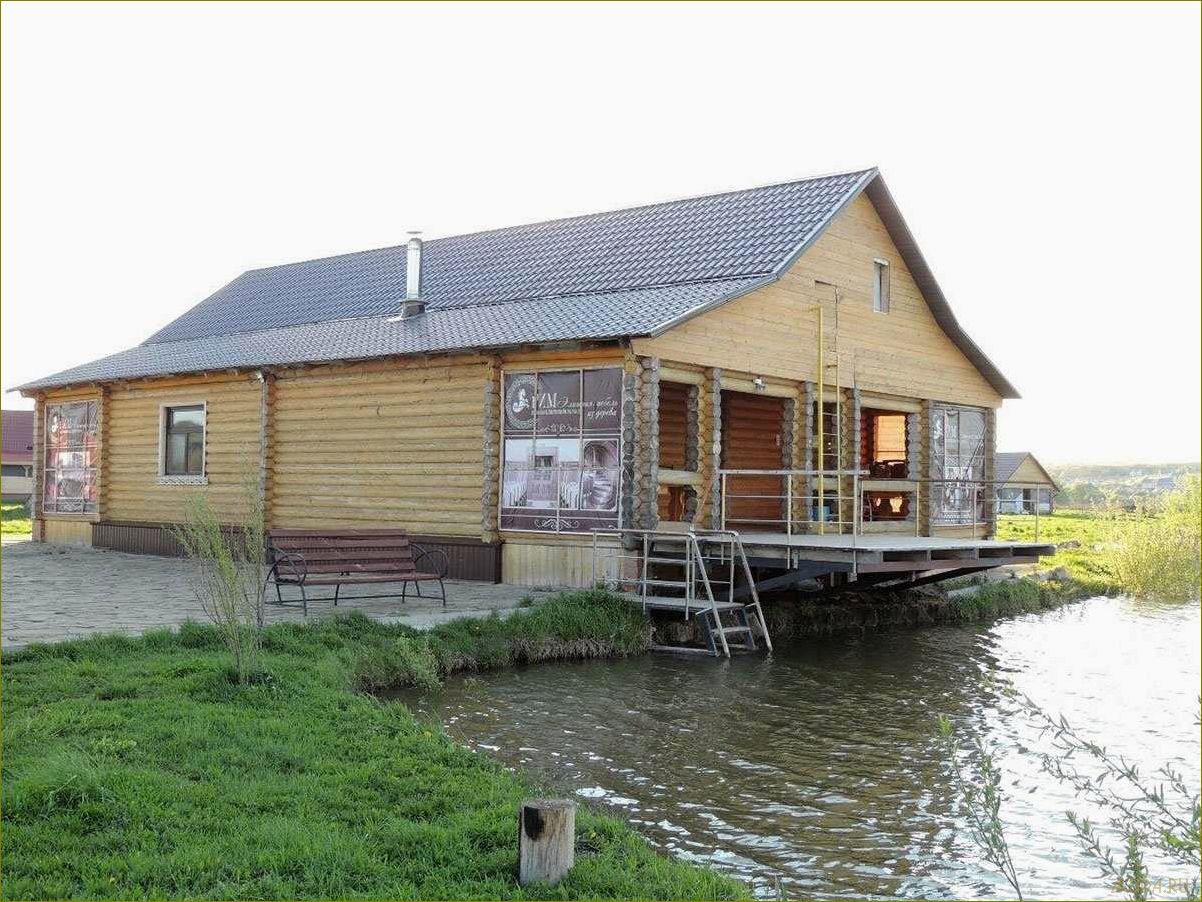 Базы отдыха на воде в Белгородской области — идеальное место для релаксации и активного отдыха в окружении природы