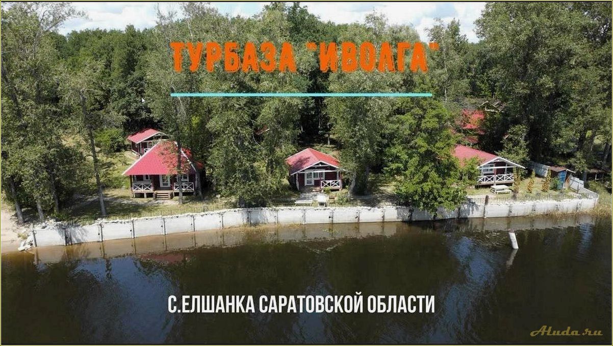 Елшанка Саратовская область база отдыха Полянка
