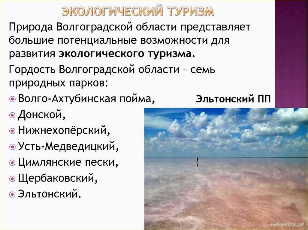 (развитие, туризма, волгоградской, области, открытие) Развитие туризма в Волгоградской области — открытие новых возможностей, привлечение инвестиций и укрепление местного экономического потенциала