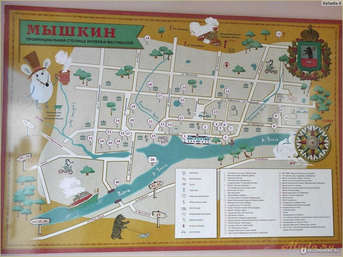 (мышкино, достопримечательности, ярославской, области, карте) Мышкино — достопримечательности Ярославской области на карте