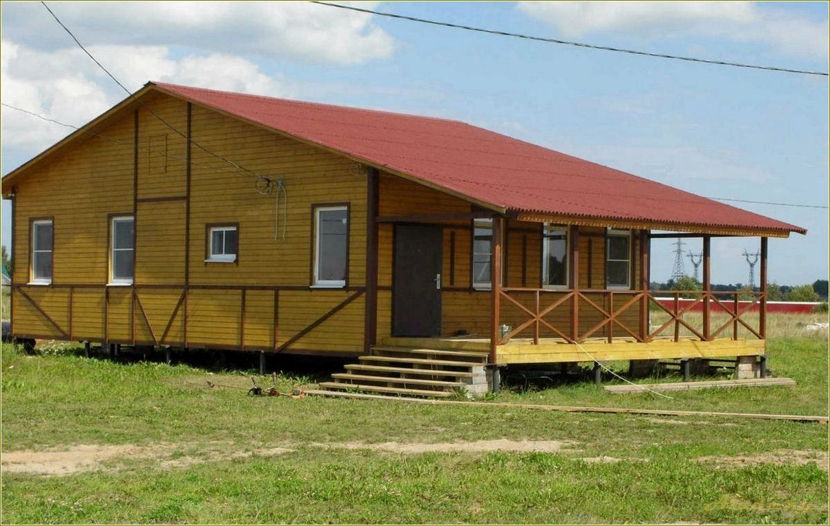 Отдых в Тульской области: база отдыха 