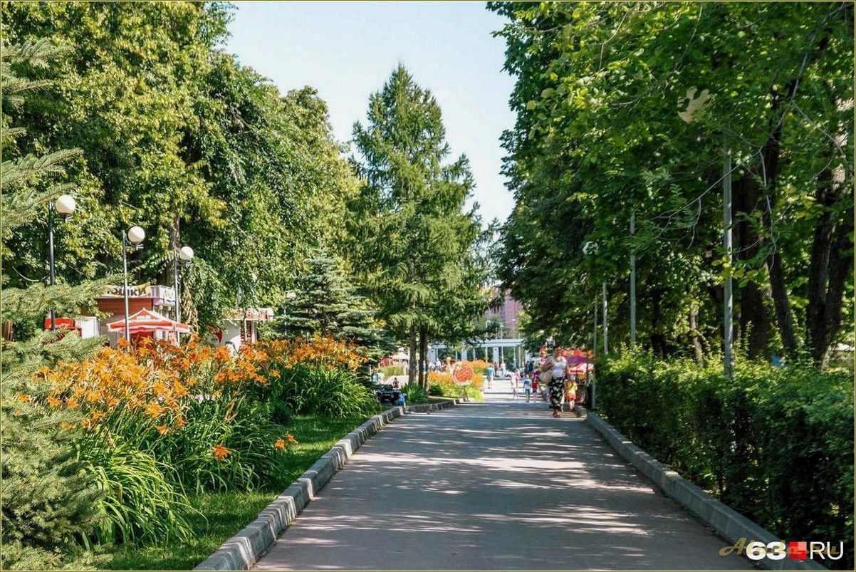 Загородный парк Самара и достопримечательности Самарской области