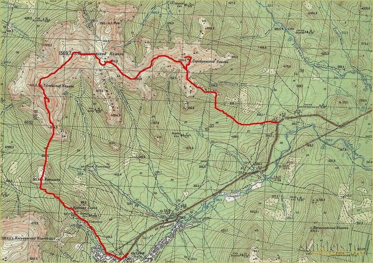 Маршруты отдыха в Свердловской области