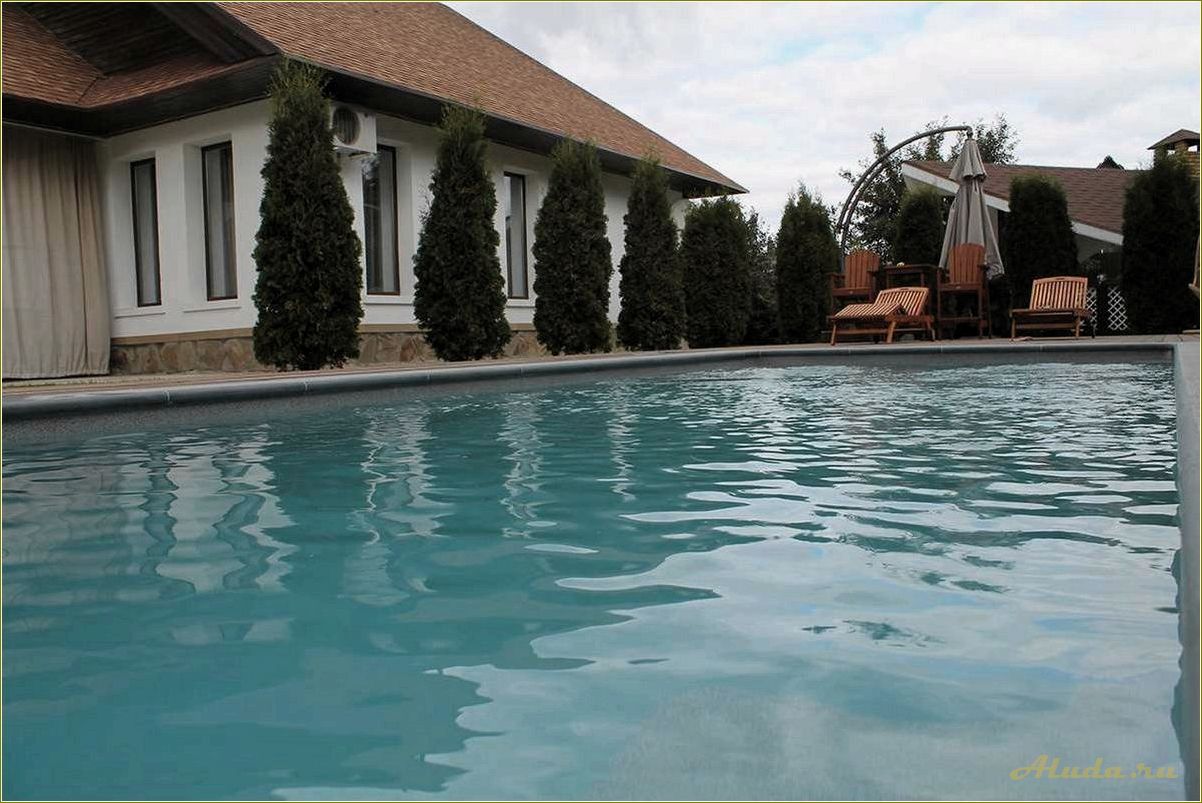 Места отдыха в Тамбовской области с бассейном