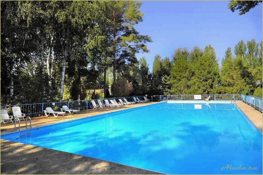 Места отдыха в Тамбовской области с бассейном