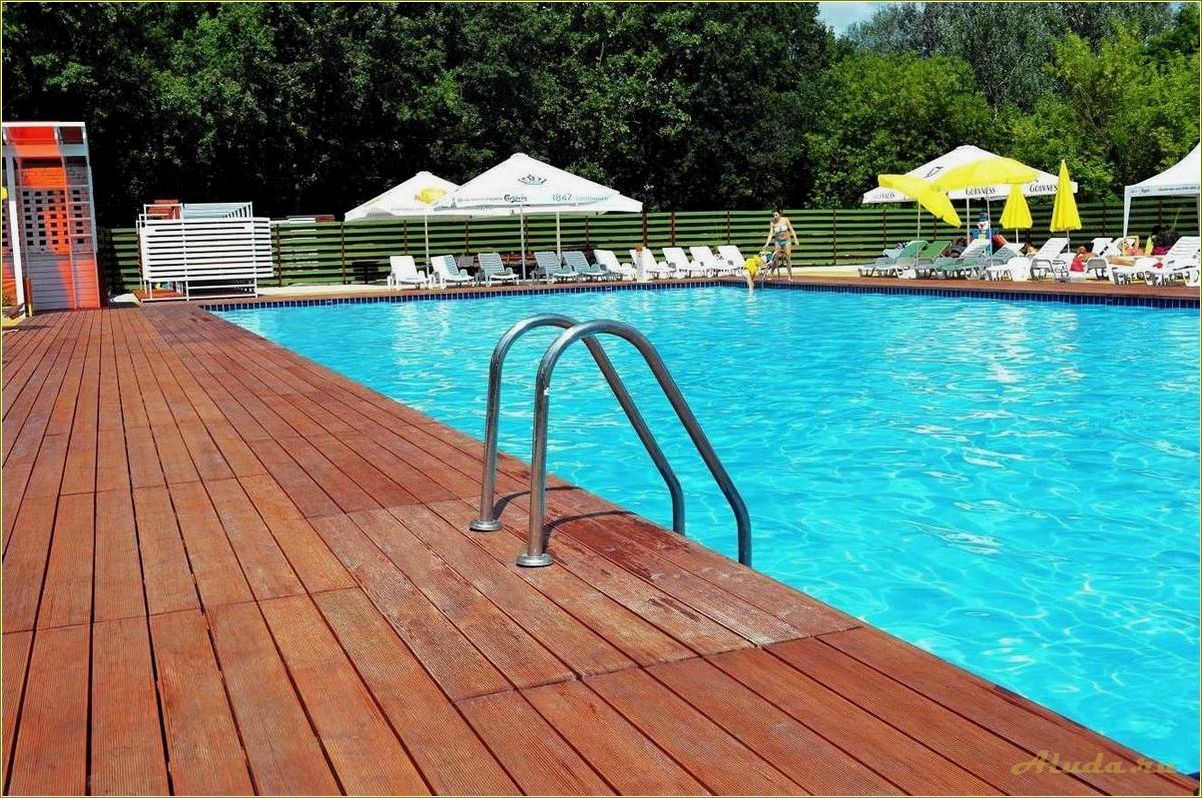 Места отдыха в Тамбовской области с бассейном