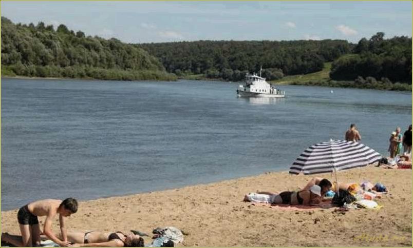 (отдых, берегу, тульской, области) Отдых на берегу в тульской области