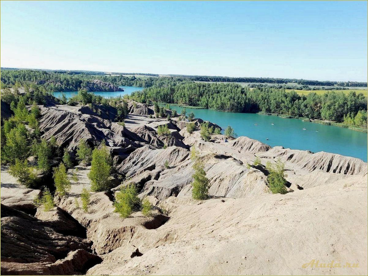 Отдых на голубых озерах Тульской области