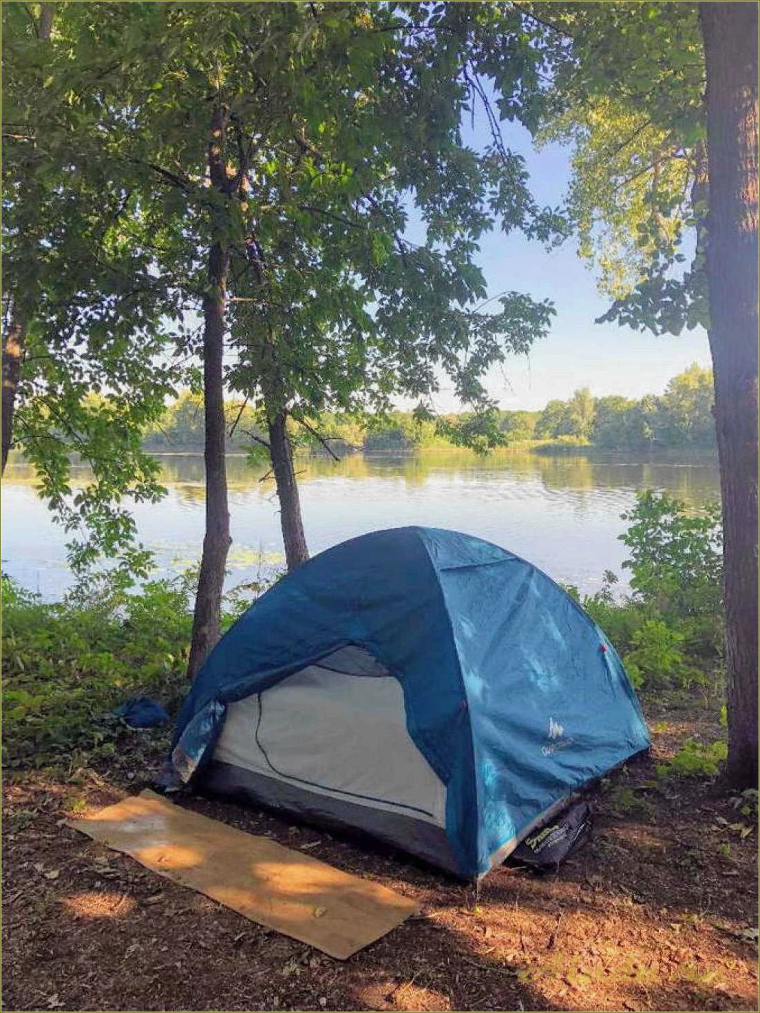Отдых в палатке в Ульяновской области: лучшие места и советы