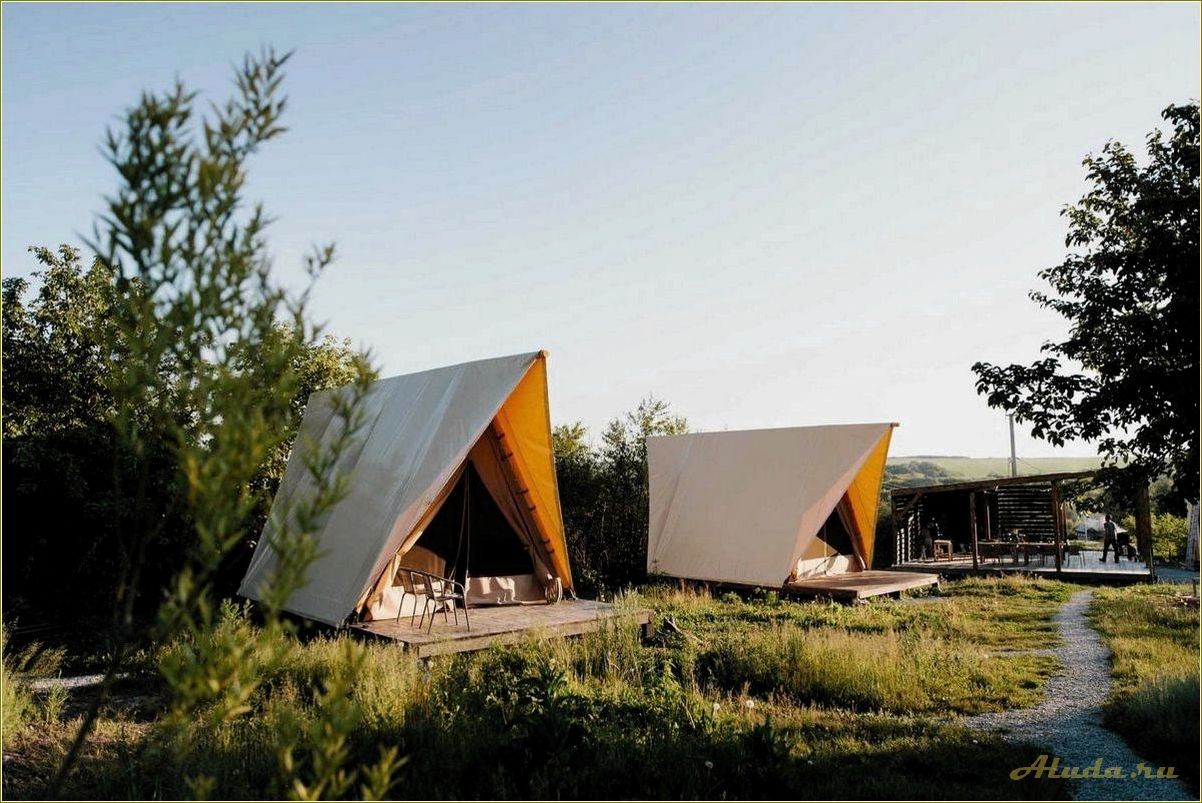 Отдых в палатке в Ульяновской области: лучшие места и советы