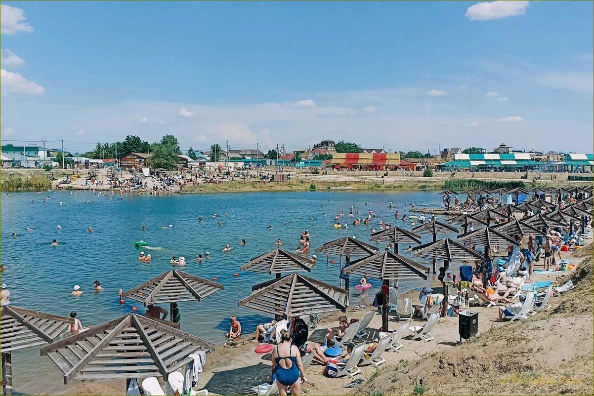 Отдых в оренбургской области летом на озере соль илецк