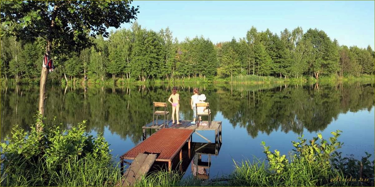 Пруды Орловской области — идеальное место для отдыха с комфортабельными домиками в окружении природы