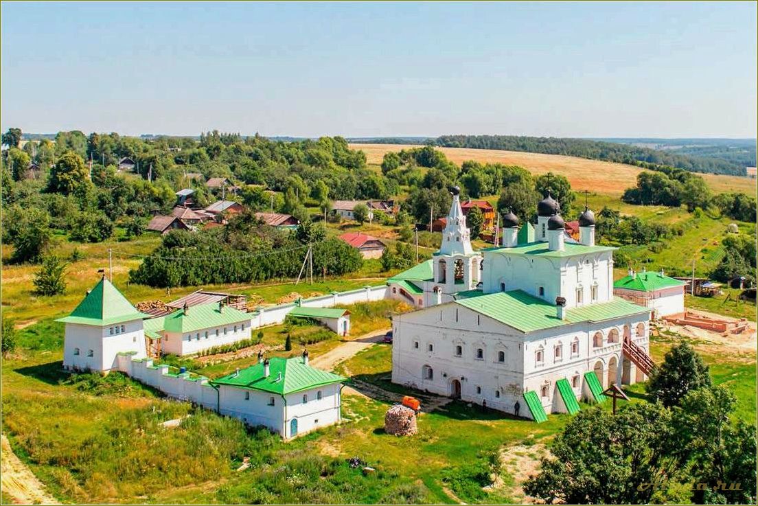 Исследуйте Тульскую область: красивые достопримечательности с подробными описаниями и фотографиями