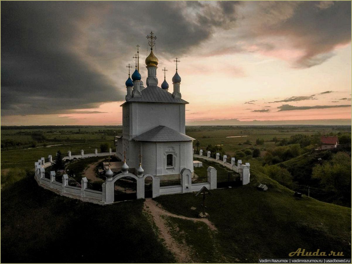 Исследуйте Тульскую область: красивые достопримечательности с подробными описаниями и фотографиями