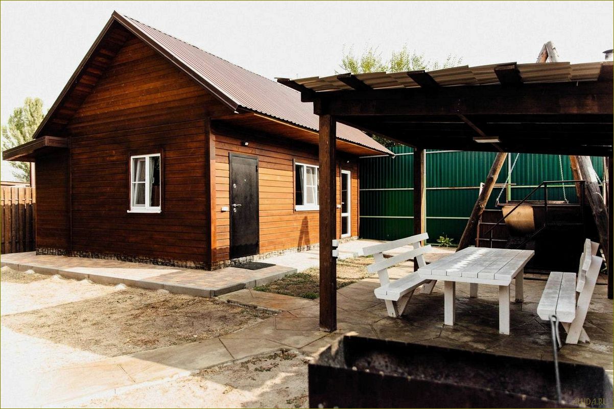 Воронежская область предлагает идеальное место для отдыха и релаксации — база отдыха с уютной баней в окружении прекрасной природы