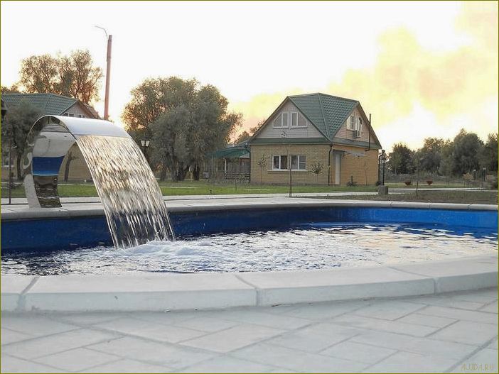 База отдыха в Астраханской области с бассейном по доступной цене — отличный вариант для комфортного и бюджетного отдыха!
