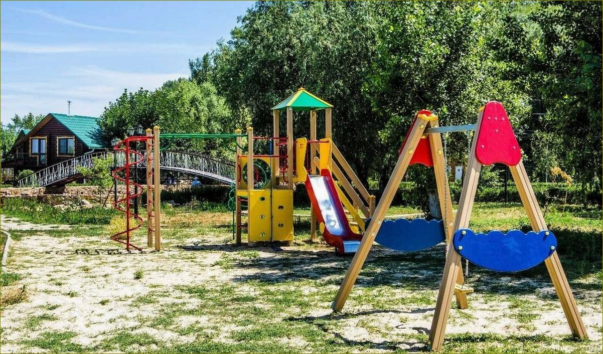 Прекрасная база отдыха для детей в Волгоградской области — идеальное место для активного отдыха и развития малышей