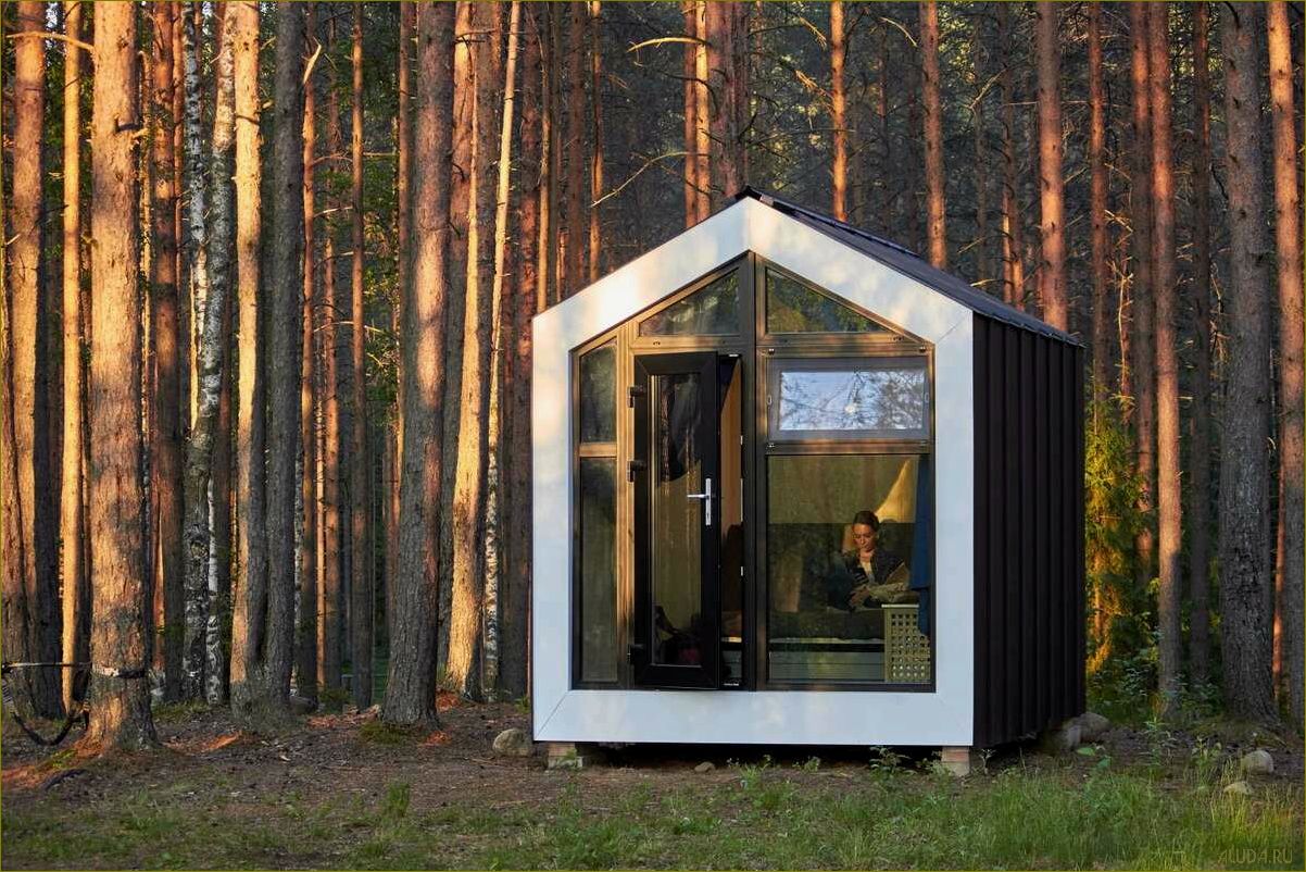 Уютный домик для отдыха в живописном лесу Белгородской области — идеальное место для релакса и близость к природе