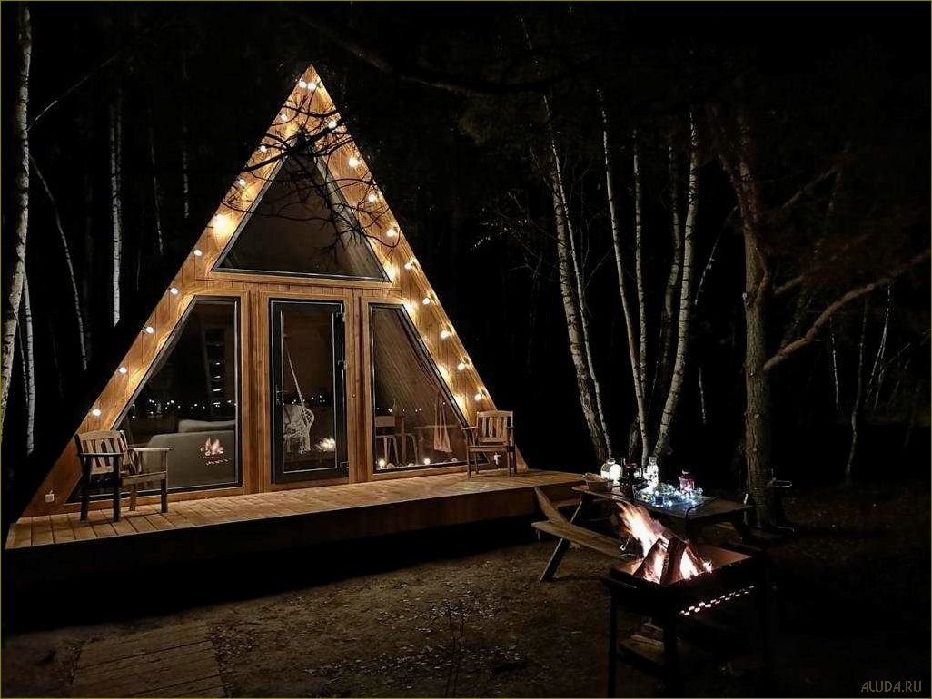 Уютный домик для отдыха в живописном лесу Белгородской области — идеальное место для релакса и близость к природе