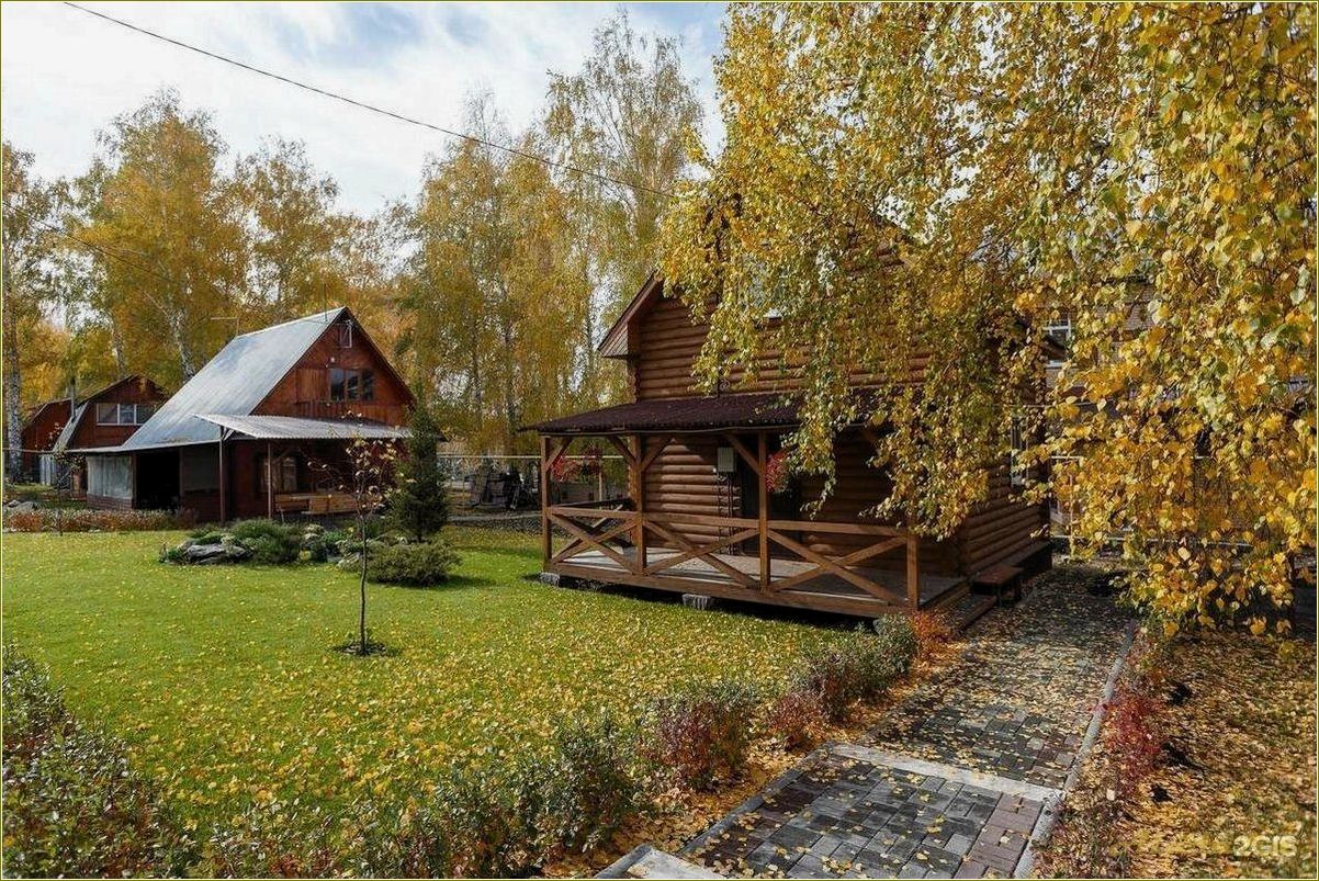 Новая база отдыха в Челябинской области: отличный способ провести время на природе