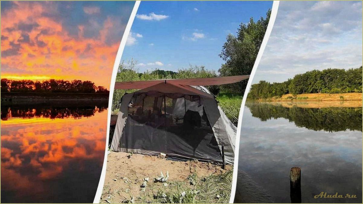 Отдых с палатками на Волге в Самарской области