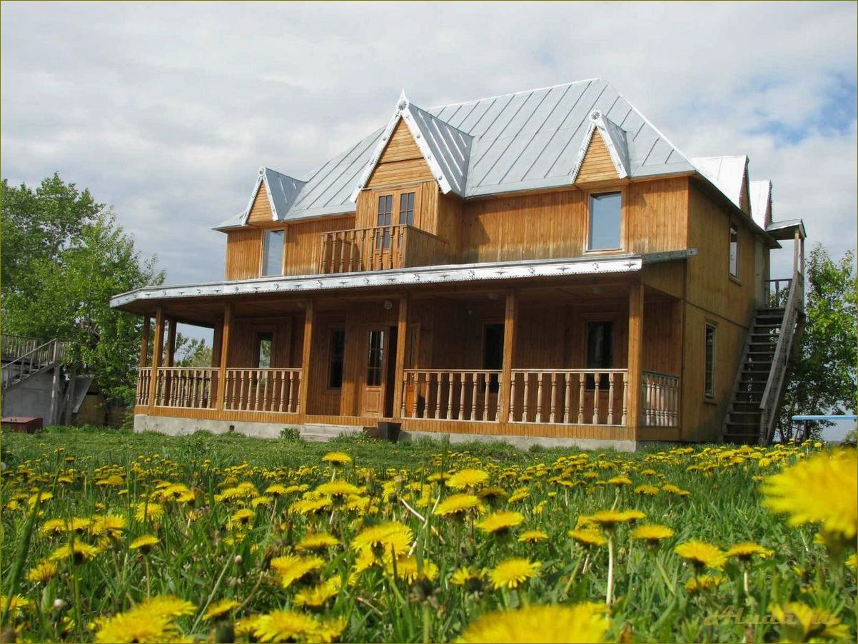 Отдых в ордынском районе новосибирской области — уютные домики среди природы