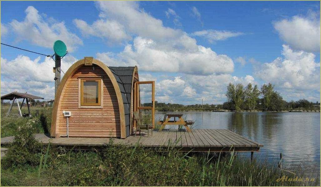 Отдых в Рязанской области — рыбалка с комфортабельными домиками на берегу живописных озер